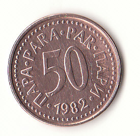  50 Para Jugoslawien 1982 (G909)   