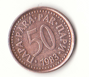  50 Para Jugoslawien 1983 (G910)   