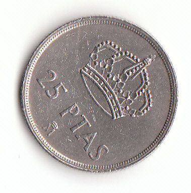  25 Pesetas 1983 ( G959)   