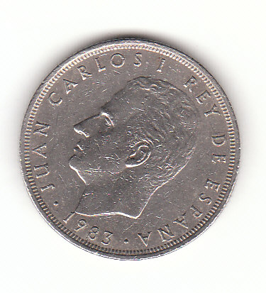  25 Pesetas 1983 ( G959)   