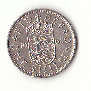  1 Shilling  Großbritannien 1960 (G965)   