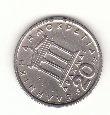  20 Drachmai  Griechenland 1978 (G971)   