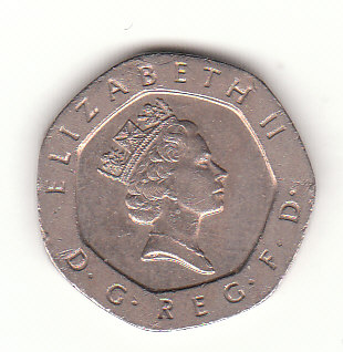  20 Pence Großbritannien 1994 (G980)   