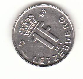  1 Frang Luxemburg 1990 (G982)   