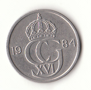  50 Öre Schweden 1984 (G991)   