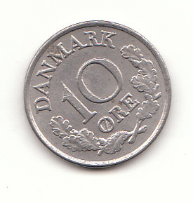  10 Ore Dänemark 1965 (G996)   
