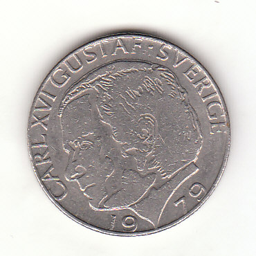 1 Kronar Schweden 1979 (G998)
