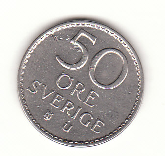  50 Öre Schweden 1965 (F254)   