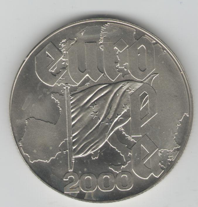  5 Dollar Liberia 2000(Europa)(k257)   
