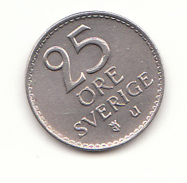  25 Öre Schweden 1969 (G116)   