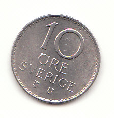  10 Öre Schweden 1970 (F771)   