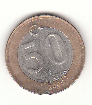  50  Kurus Türkei 2005(H017)   