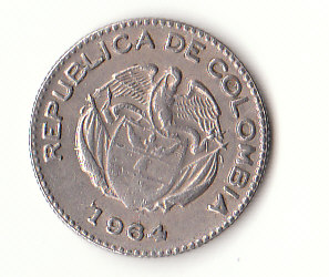 20 Centavos Kolumbien 1964 (H022)