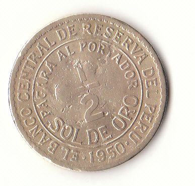 1/2 Sol Peru 1950 (H038)