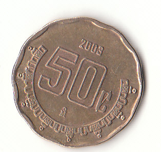 50 Centavos Mexiko 2003 (H041)