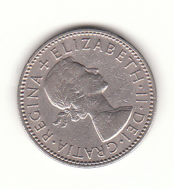  1 Shilling  Großbritannien 1963 (H051)   