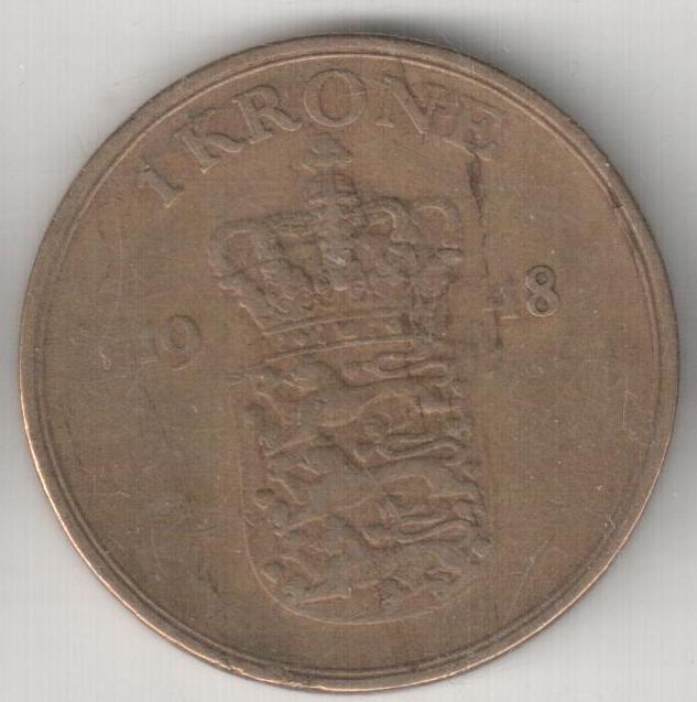 Dänemark 1 Krone 1948