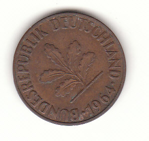  2 Pfennig 1964 G (H063)   