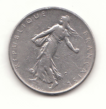  1 Francs Frankreich 1961 (H073)   