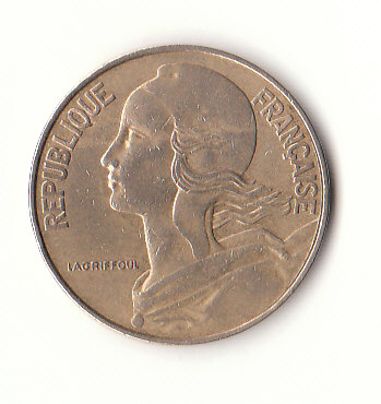  20 Centimes Frankreich 1970 (H095)   