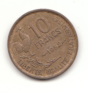  10 Fancs Frankreich 1952  (G835)   