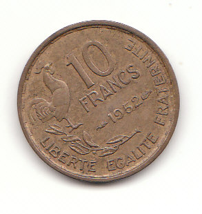 10 Fancs Frankreich 1952 (G835)
