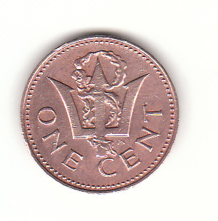  1 Cent Barbados 1973 (H121)   