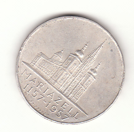  25 Schilling Österreich 1957  Mariazell (L016)   