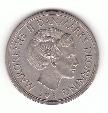  5 Kroner Dänemark 1976 (H136)   