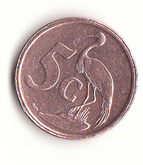  5 Cent Süd- Afrika 2008 (H139)   