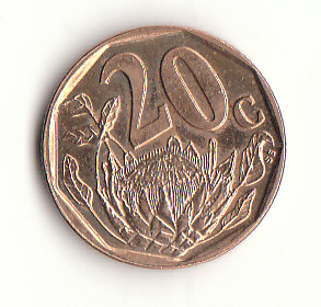  20 Cent Süd- Afrika 1997 (H142)   