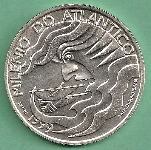 Portugal - 1000 Escudos 1999 Silber 27gr   