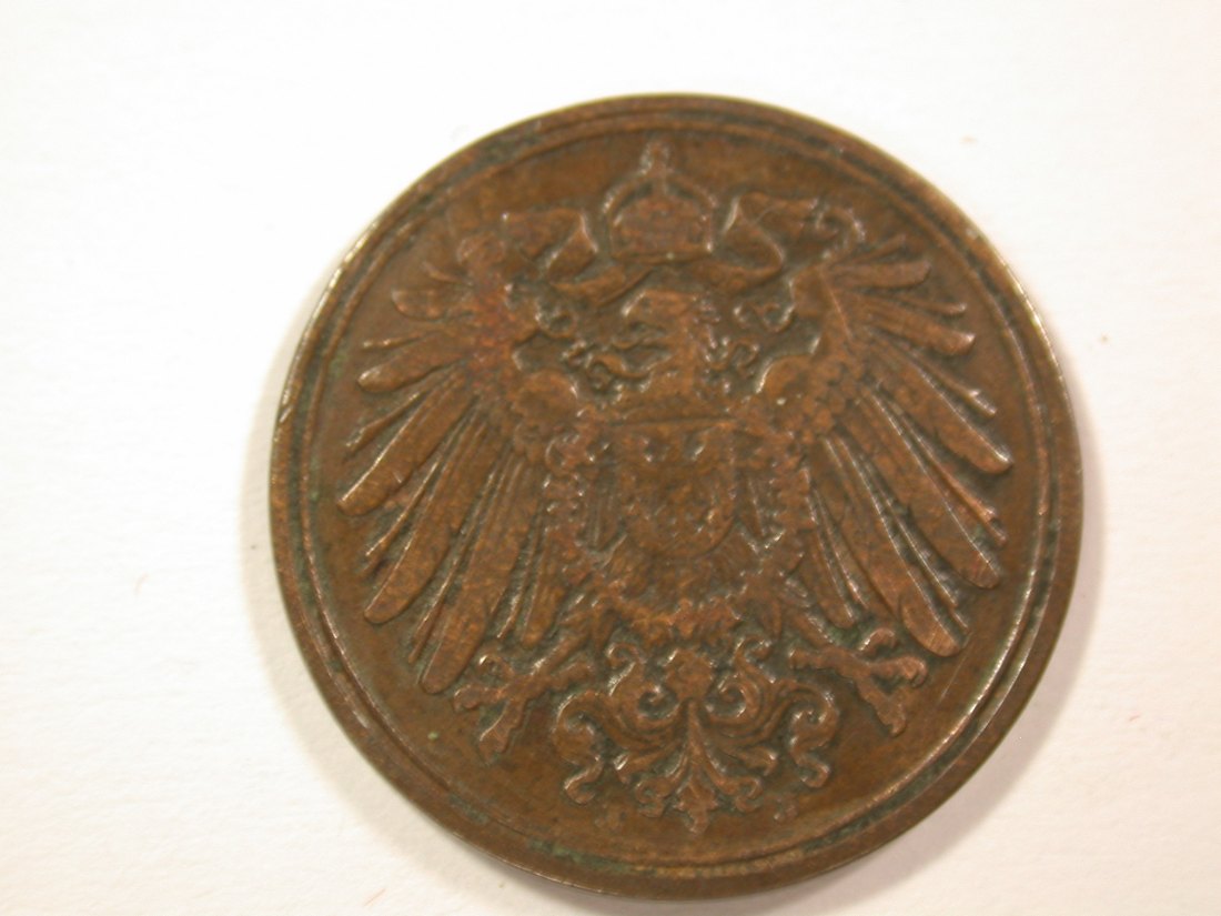  14007 KR 1 Pfennig  1903 J in f.ss  Orginalbilder   
