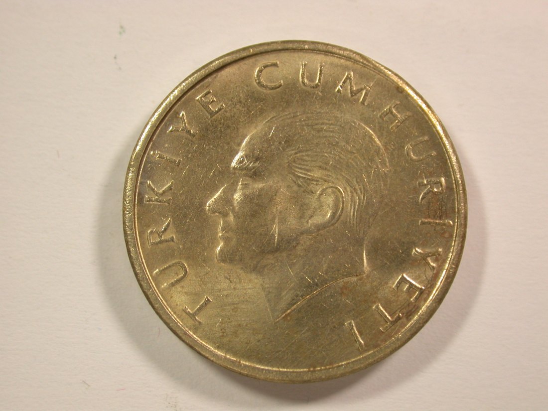  14007 Türkei  10 BIN (10.000) Lira 1995 in vz-st Orginalbilder   