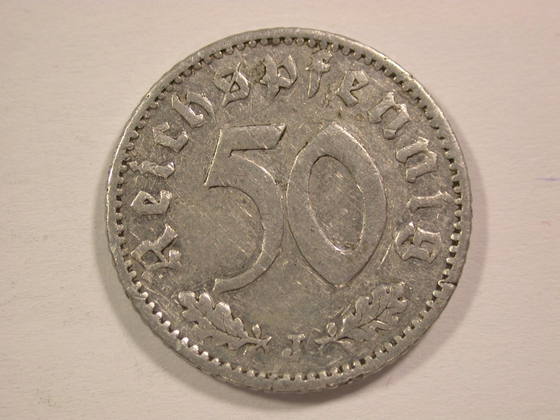  14008 3.Reich 50 Pfennig 1941 J in sehr schön R Orginalbilder   