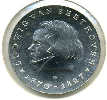  10 Mark 1970 Beethoven stempelglanz   