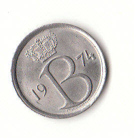  25 Centimes 1974 Belgique (H190)   