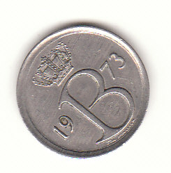  25 Centimes 1973 Belgique (H194)   