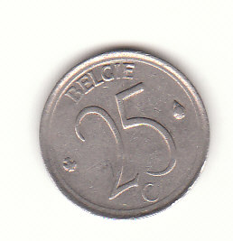  25 Centimes 1964 Belgie (F728)   