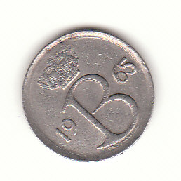  25 Centimes 1965 Belgie (G111)   