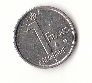  1 Francs Belgique 1994 (G880 )   