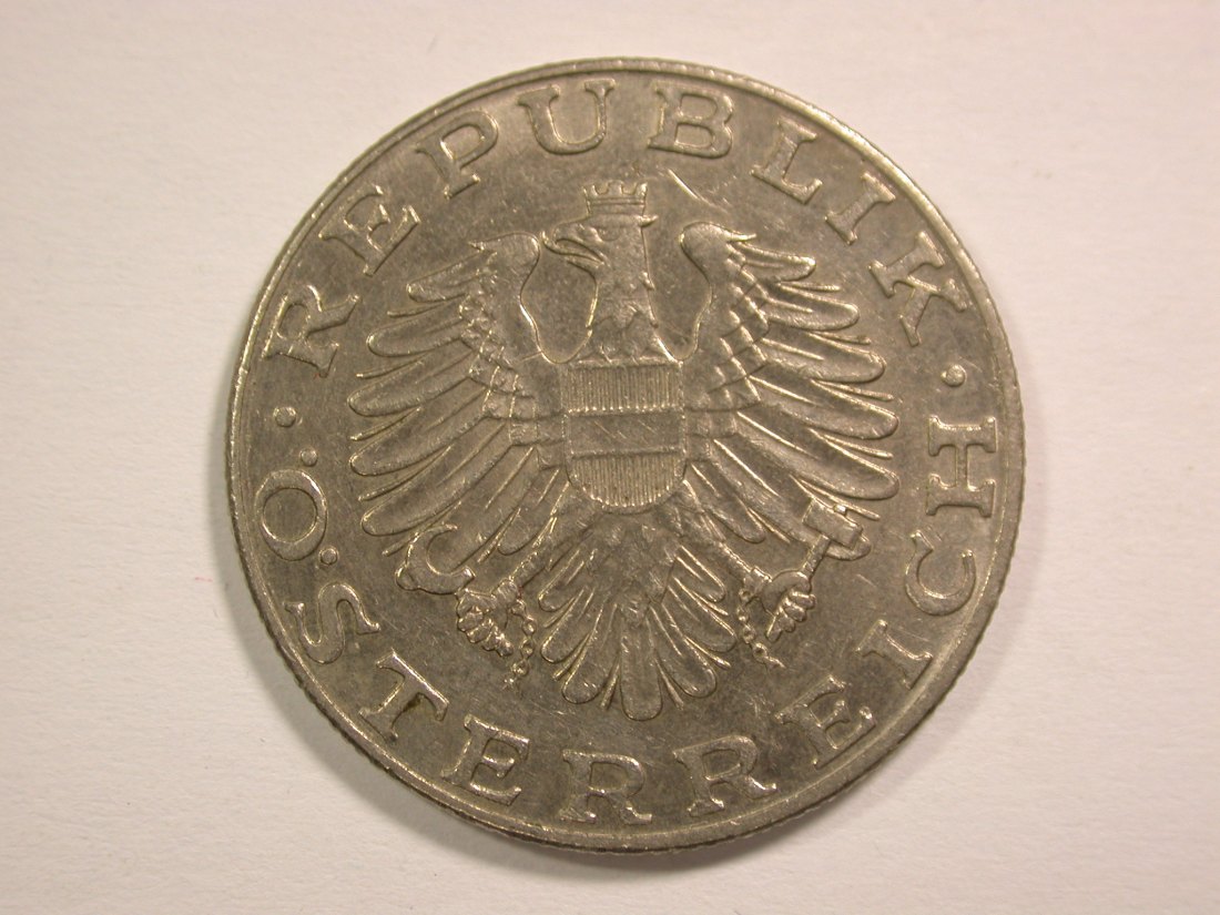  14304  Österreich 10 Schilling 1981 in ss-vz  Orginalbilder   