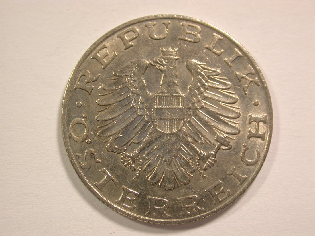  14304  Österreich 10 Schilling 1984 in vz-st Orginalbilder   