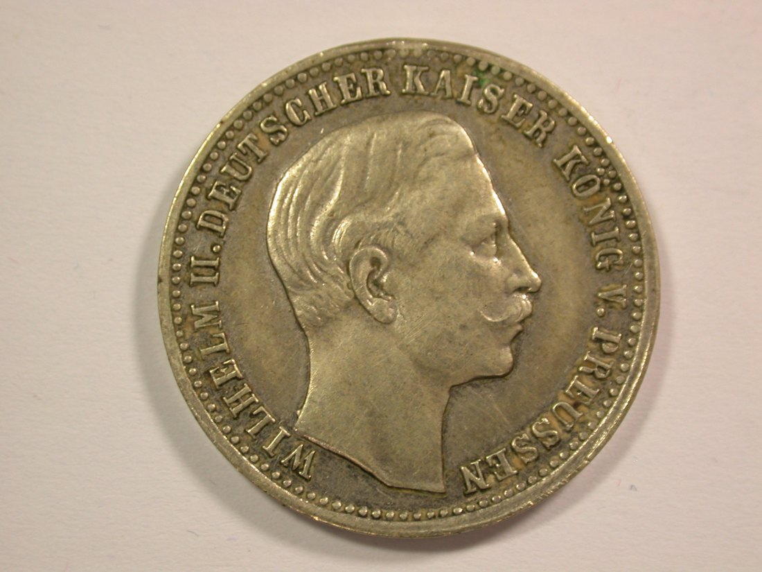 14305 Medaille 3 Preussen Kaiser 2 Mark Größe Orginalbilder