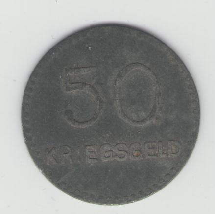  50 Pfennig Kaiserslautern 1917(k322)   