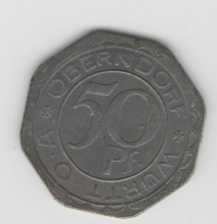  50 Pfennig Oberndorf 1918(k324)   