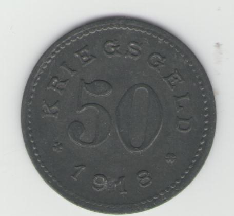  50 Pfennig Balingen 1918(k338)   