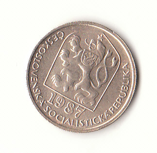 20 Heller Tschechoslowakei 1987 (G458)