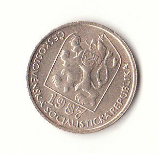  20 Heller  Tschechoslowakei 1987 (G458)   