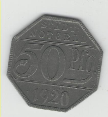  50 Pfennig Crailsheim 1920(k349)   